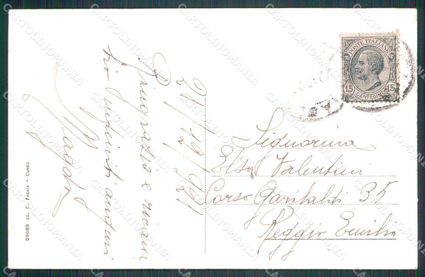 Cuneo Caraglio Madonna di Castello cartolina MT6115 – retro