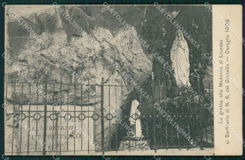 Cuneo Caraglio Santuario Madonna del Castello cartolina MT6118 – fronte