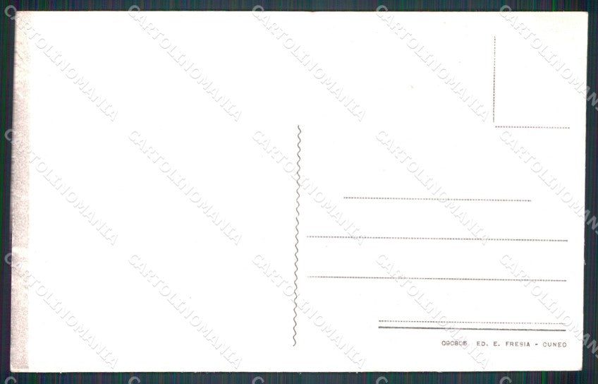 Cuneo Caraglio Pecore Gregge cartolina MT6127 – retro