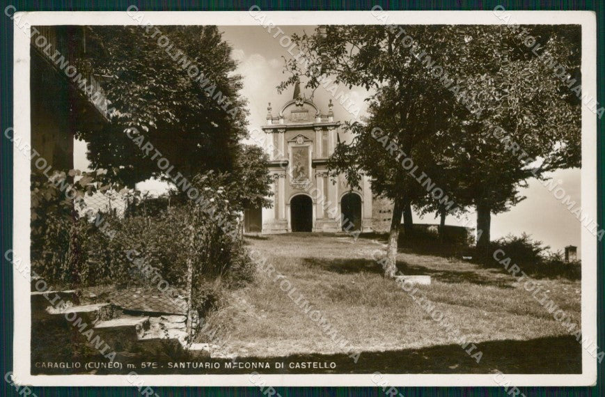 Cuneo Caraglio Santuario Madonna di Castello Foto cartolina MT6128 – fronte