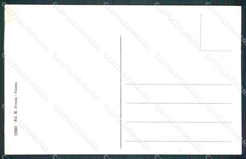 Cuneo Caraglio Panorama cartolina MT6129 – retro