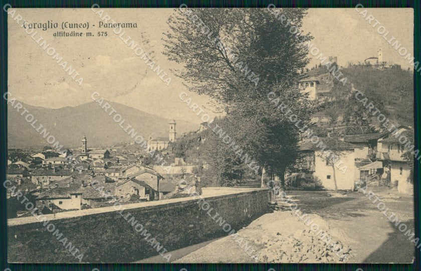 Cuneo Caraglio Panorama cartolina MT6131 – fronte