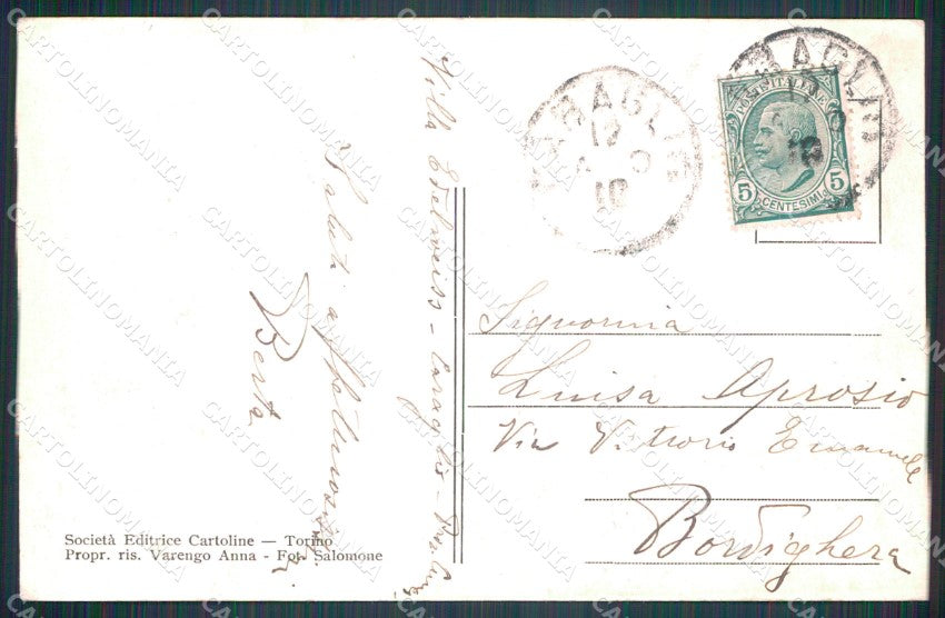 Cuneo Caraglio Via Roma cartolina MT6147 – retro