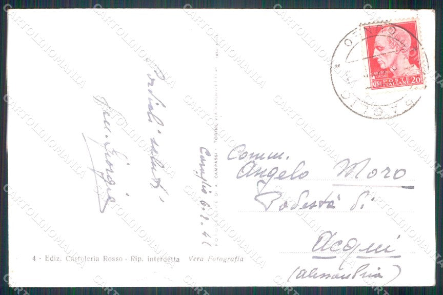 Cuneo Caraglio Chiesa Parrocchiale PIEGHINA Foto cartolina MT6159 – retro