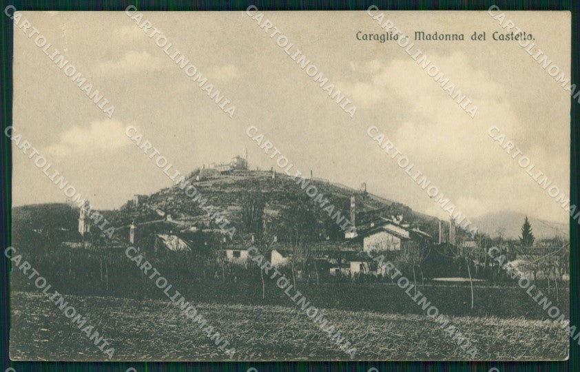 Cuneo Caraglio Madonna del Castello SCOLLATA cartolina MT6176 – fronte
