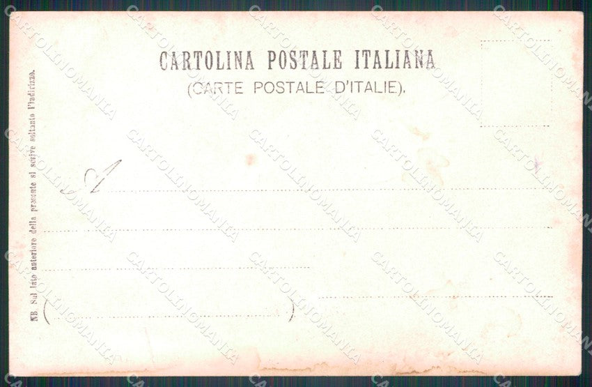 Cuneo Valgrana Piazza San Martino Salomone Foto cartolina MT6185 – retro