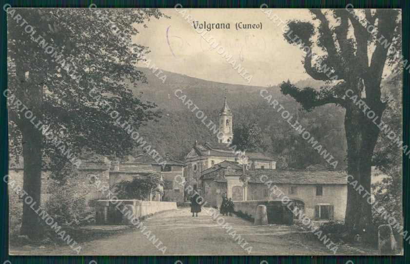 Cuneo Valgrana SCOLLATA cartolina MT6189 – fronte