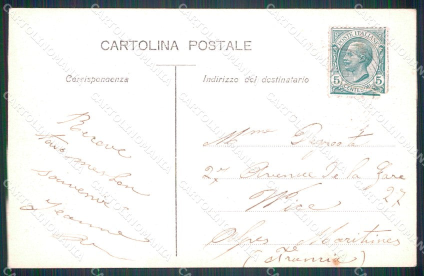 Cuneo Valgrana Panorama cartolina MT6191 – retro