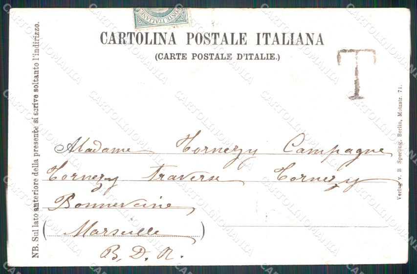 Cuneo Valgrana cartolina MT6192 – retro