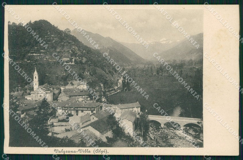 Cuneo Valgrana cartolina MT6193 – fronte