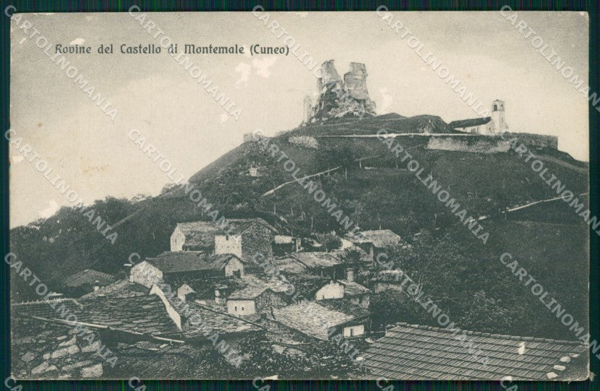 Cuneo Valgrana Montemale ABRASA cartolina MT6199 – fronte
