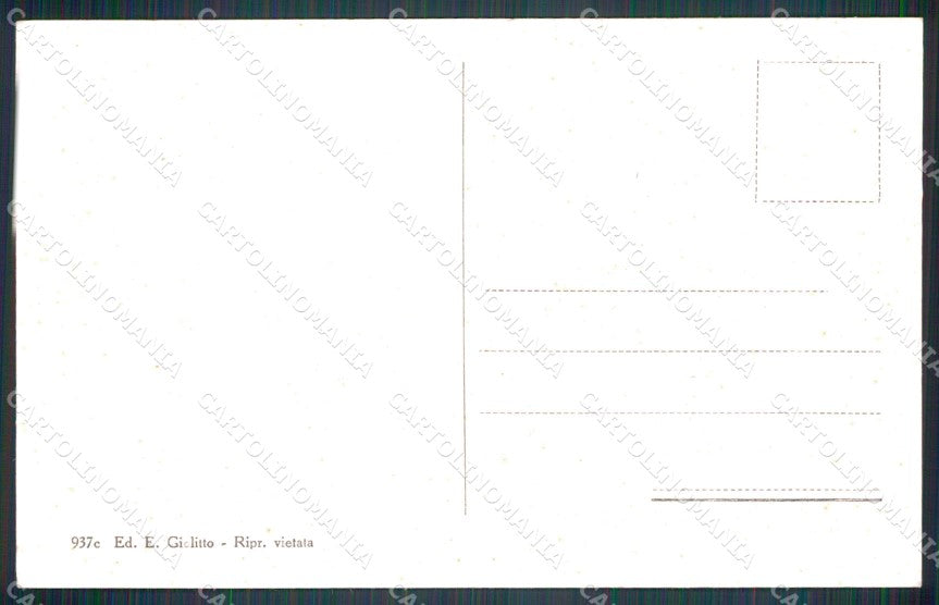 Cuneo Valgrana Montemale Castello cartolina MT6201 – retro