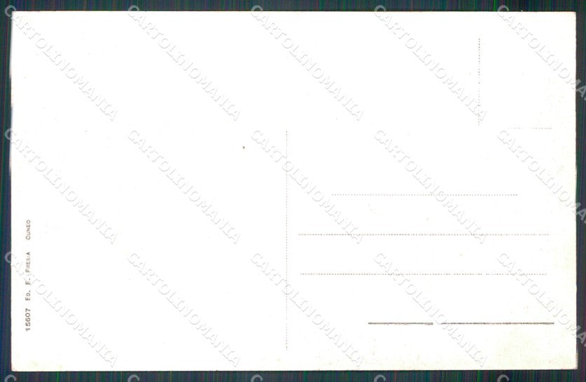 Cuneo Valle Grana Monterosso Castello Conti Saluzzo SCOLLATA cartolina MT6213 – retro