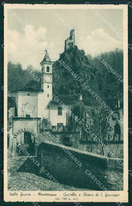 Cuneo Valle Grana Monterosso cartolina MT6214 – fronte