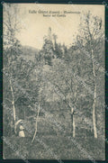 Cuneo Valle Grana Monterosso Rovine del Castello cartolina MT6216 – fronte