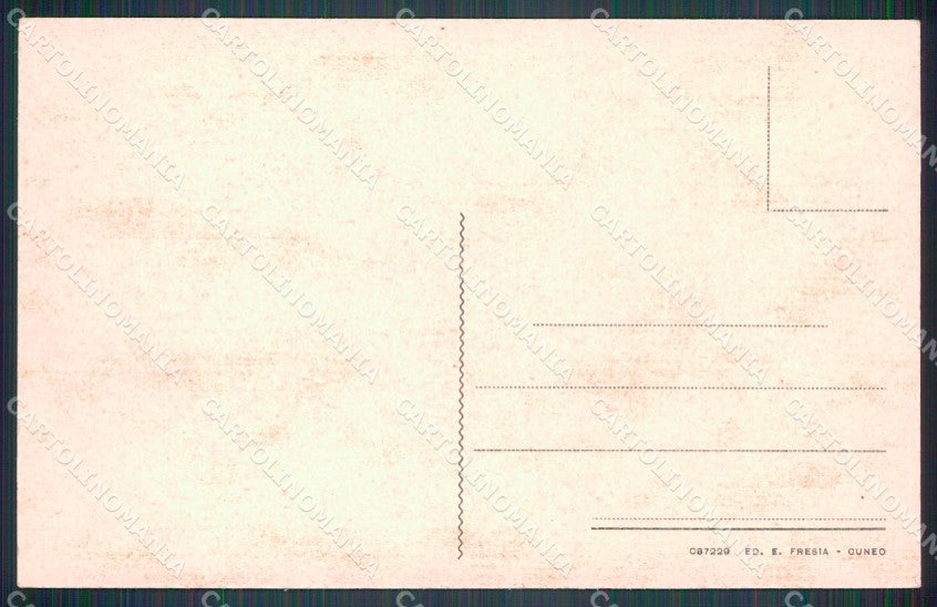 Cuneo Valle Grana Monterosso San Pietro cartolina MT6225 – retro