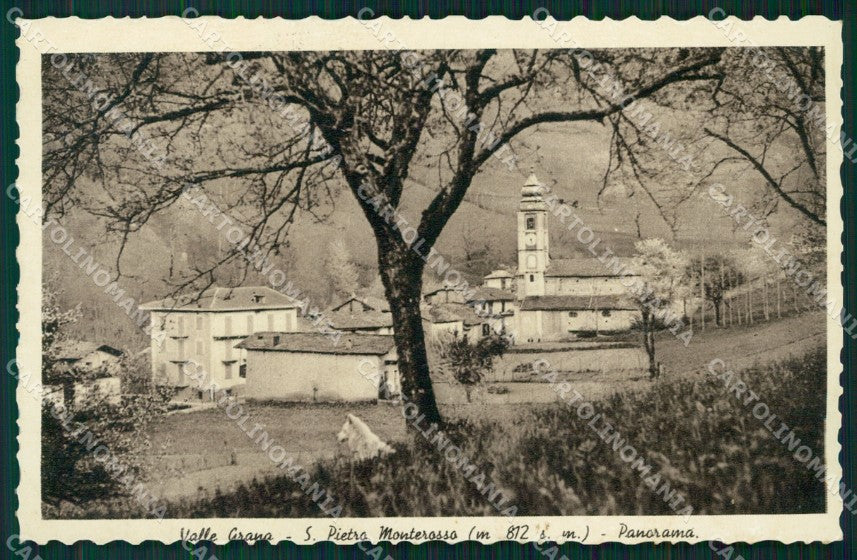 Cuneo Valle Grana Monterosso San Pietro cartolina MT6227 – fronte