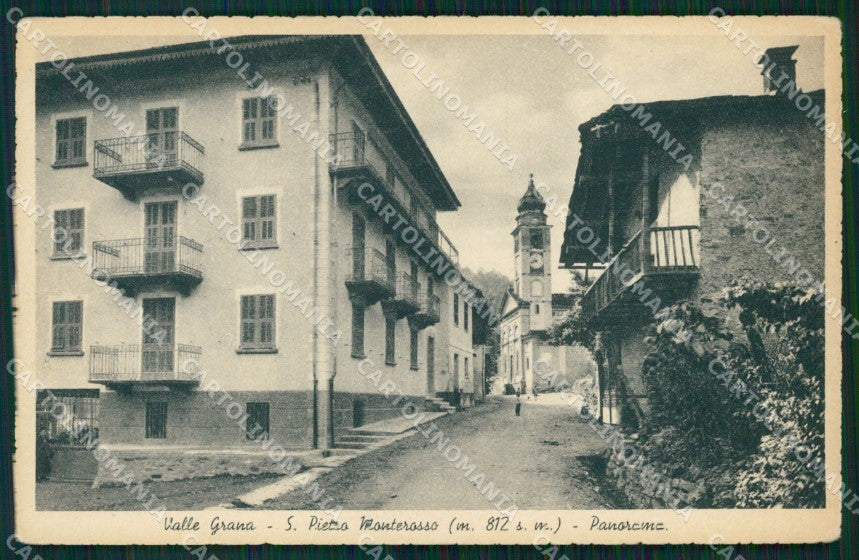 Cuneo Valle Grana Monterosso San Pietro cartolina MT6228 – fronte