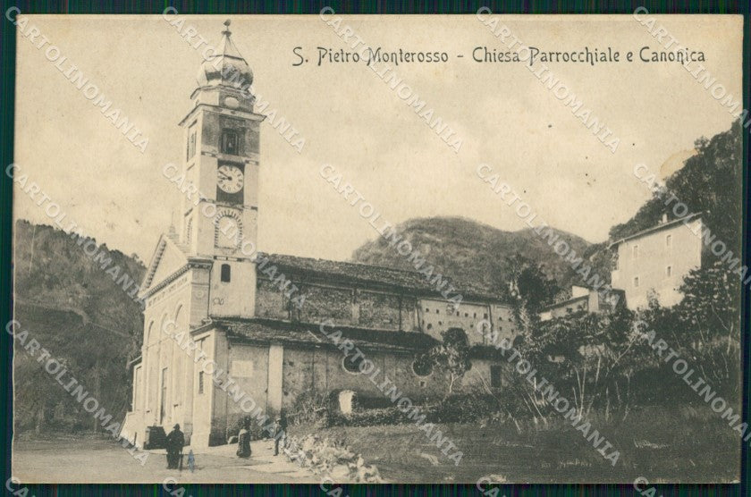 Cuneo Valle Grana Monterosso San Pietro cartolina MT6233 – fronte