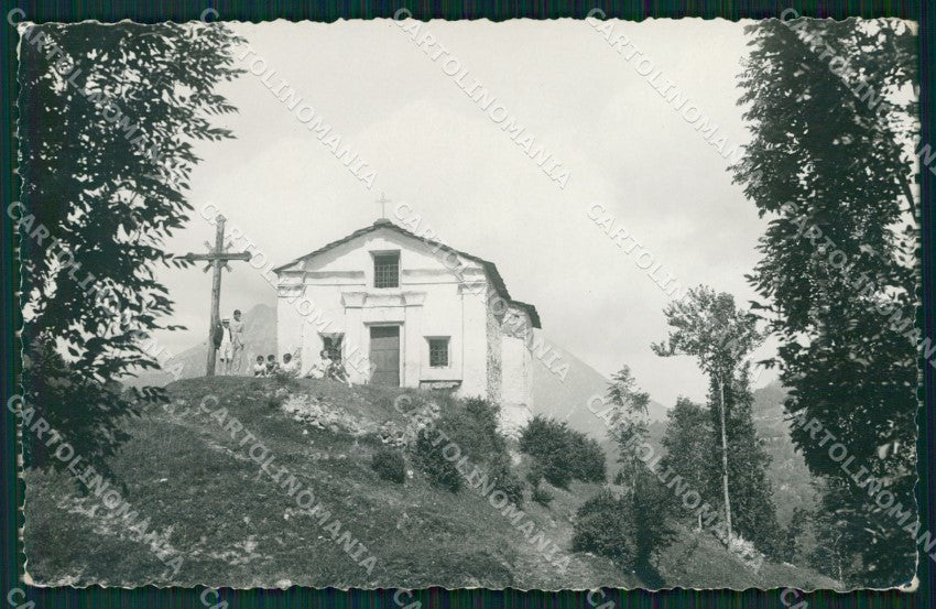 Cuneo Valle Grana Monterosso San Pietro Cappella San Rocco Foto cartolina MT6241 – fronte