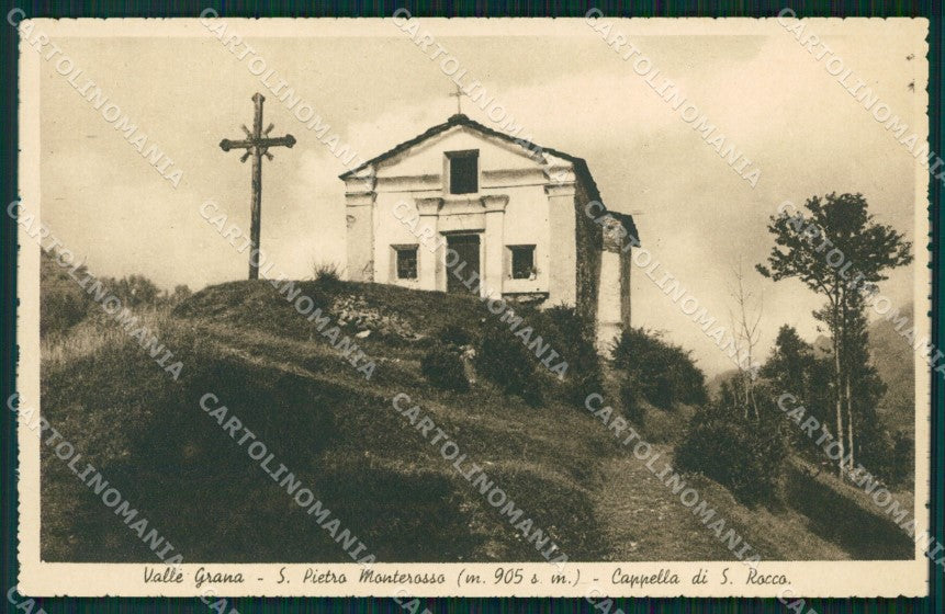 Cuneo Valle Grana Monterosso San Pietro Cappella San Rocco cartolina MT6242 – fronte