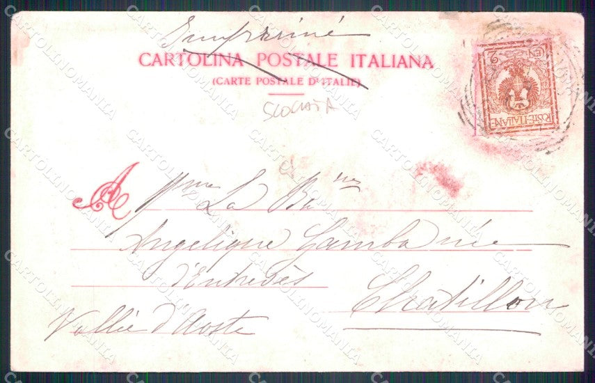 Cuneo Valle Grana Monterosso San Pietro Ca del Mago SCOLLATA cartolina MT6243 – retro