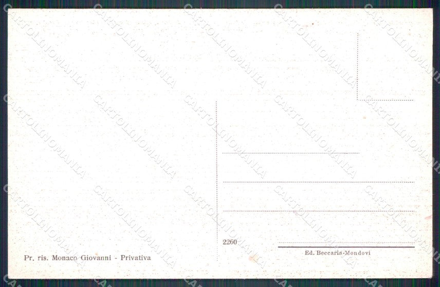 Cuneo Valle Grana Monterosso San Pietro cartolina MT6251 – retro