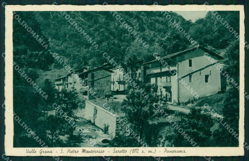 Cuneo Valle Grana Monterosso San Pietro Saretto PIEGHINA cartolina MT6252 – fronte