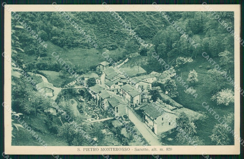 Cuneo Valle Grana Monterosso San Pietro Saretto cartolina MT6256 – fronte