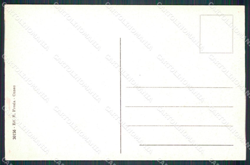 Cuneo Valle Grana Monterosso San Pietro Saretto cartolina MT6258 – retro