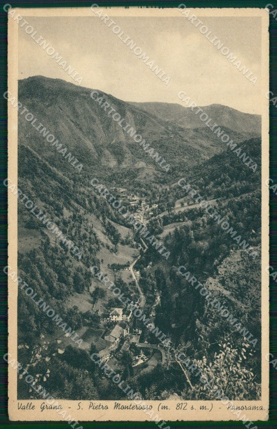 Cuneo Valle Grana Monterosso San Pietro cartolina MT6259 – fronte