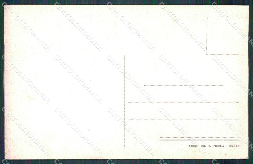 Cuneo Valle Grana Monterosso San Pietro Santa Lucia cartolina MT6262 – retro