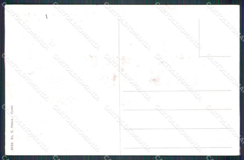 Cuneo Castelmagno Valle Grana Campomolino cartolina MT6273 – retro