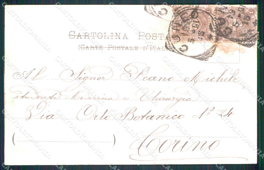 Cuneo Castelmagno Valle Grana cartolina MT6275 – retro