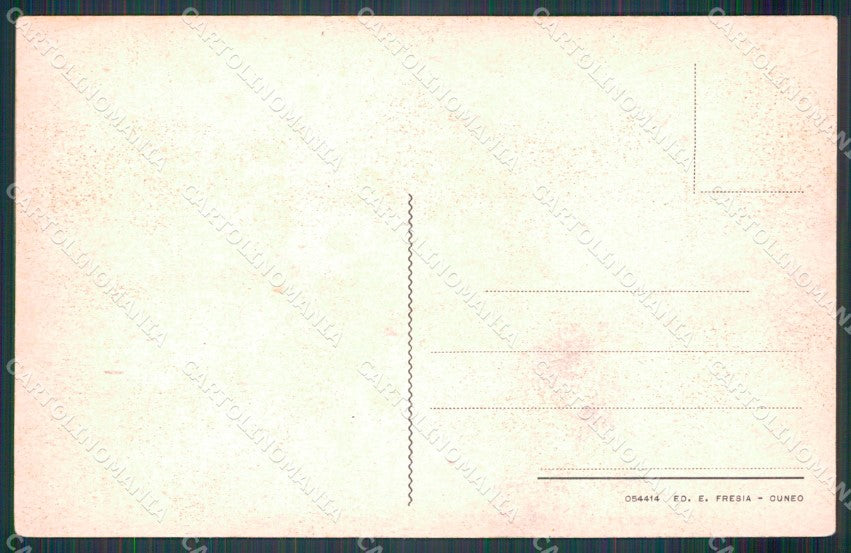Cuneo Castelmagno Valle Grana Santuario San Magno cartolina MT6283 – retro