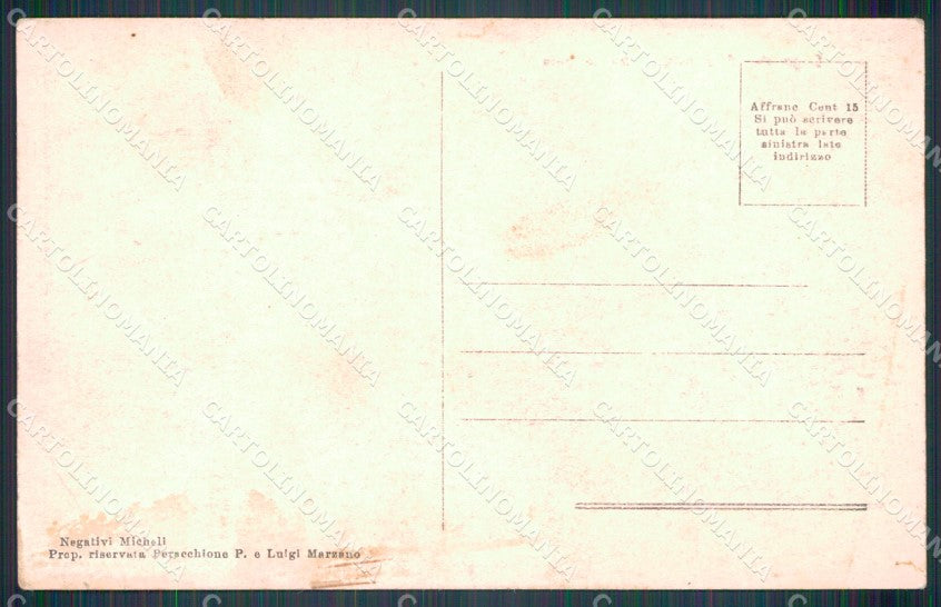 Cuneo Lago del Vallonetto Torino Susa ? PIEGA cartolina MT6293 – retro