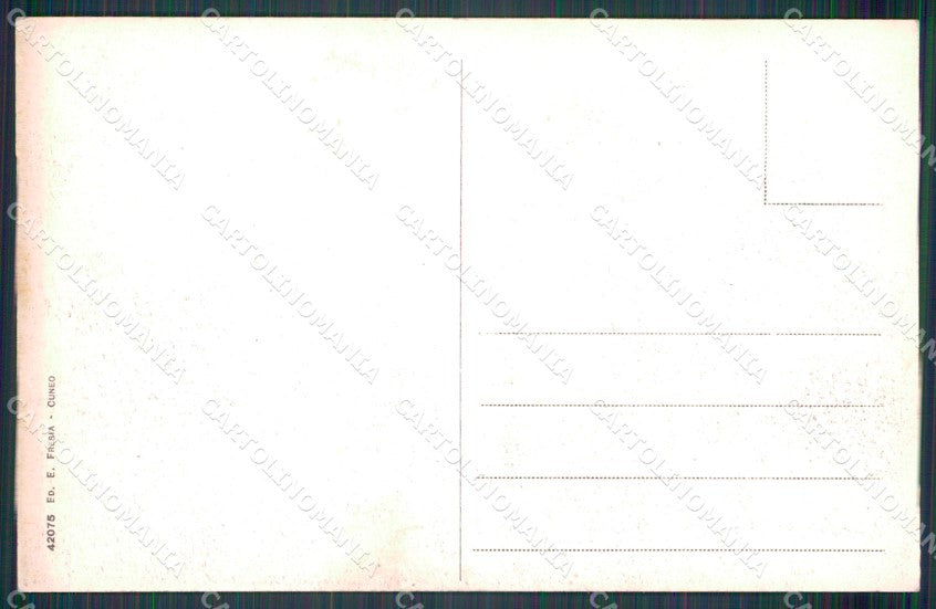 Cuneo Argentera Colle di Roburent cartolina MT6296 – retro