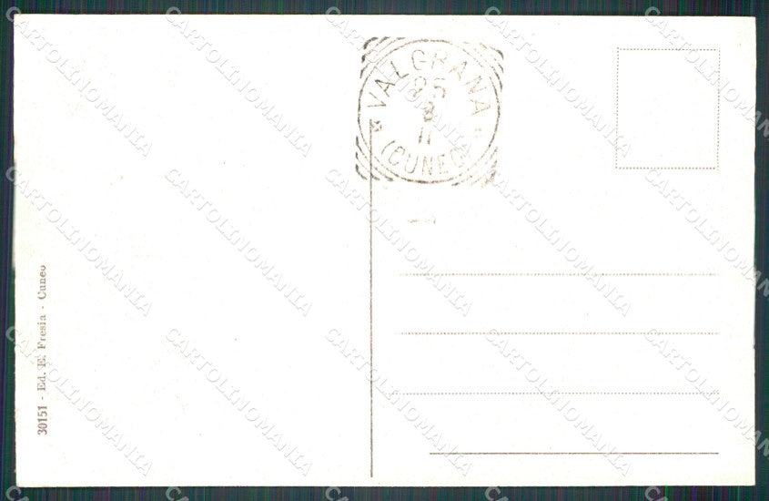 Cuneo Pradleves Borgata Torre cartolina MT6297 – retro