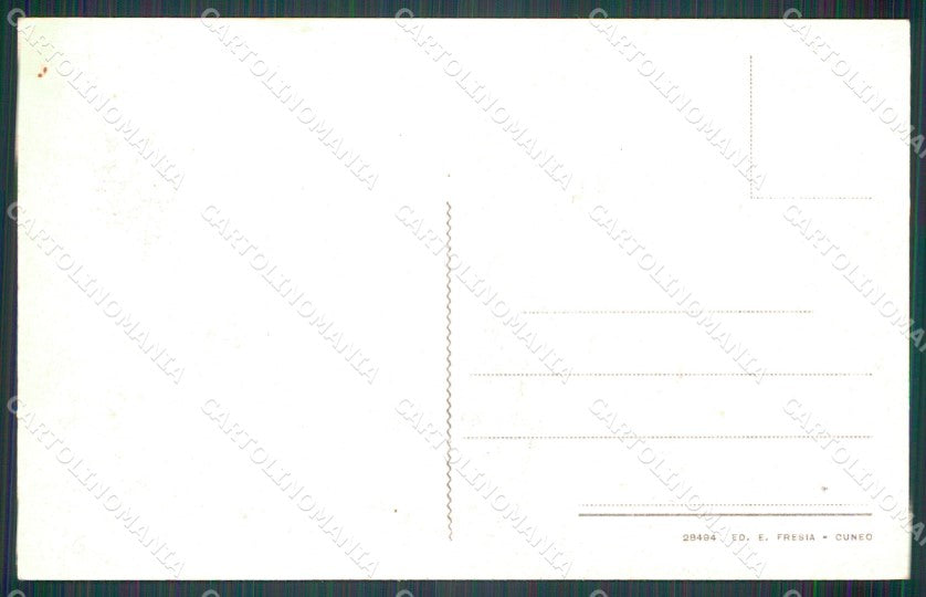 Cuneo Pradleves Grande Albergo del Castello cartolina MT6307 – retro