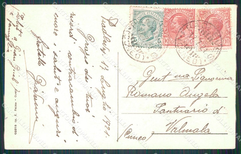 Cuneo Pradleves ABRASA cartolina MT6326 – retro