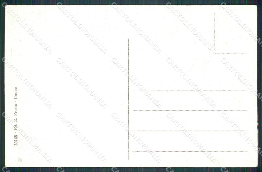 Cuneo Pradleves Ponte delle Fucine cartolina MT6344 – retro