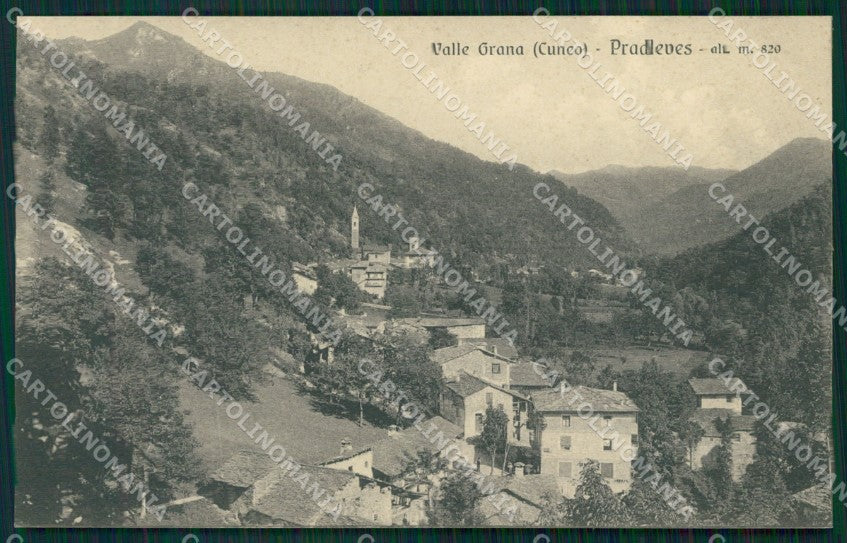 Cuneo Pradleves Panorama cartolina MT6350 – fronte