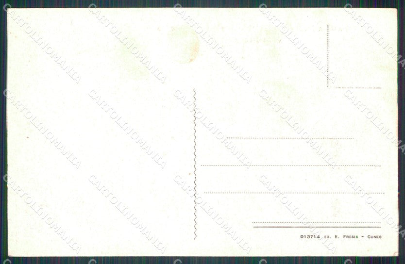 Cuneo Castelmagno Valle Grana Sant'Ambrogio cartolina MT6352 – retro