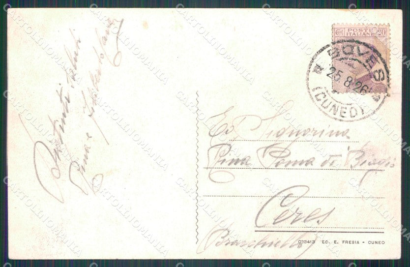 Cuneo Boves Panorama cartolina MT6360 – retro