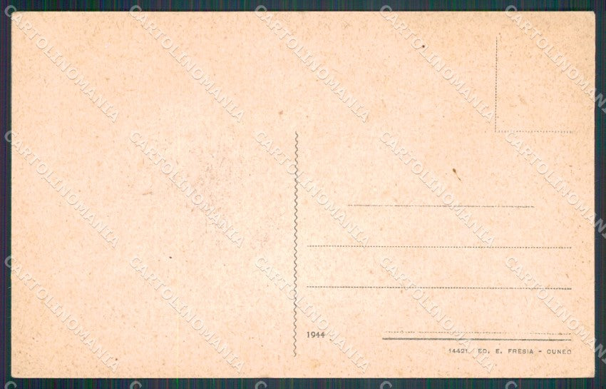 Cuneo Chiusa Pesio Panorama cartolina MT6372 – retro