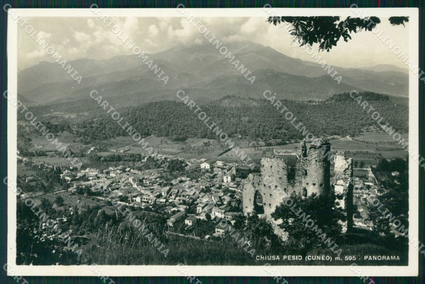 Cuneo Chiusa Pesio Panorama Foto cartolina MT6373 – fronte