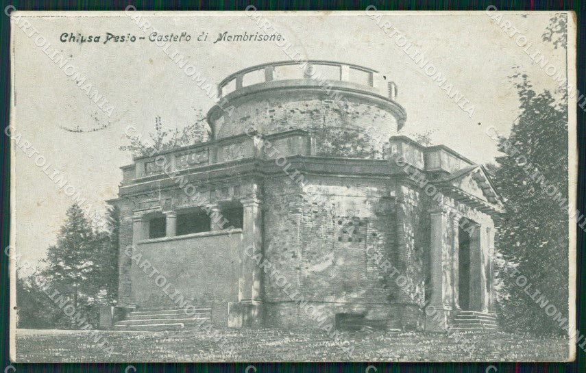 Cuneo Chiusa Pesio Castello Mombrisone cartolina MT6377 – fronte
