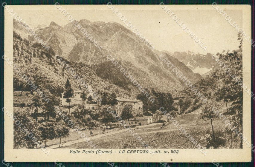 Cuneo Chiusa Pesio Certosa cartolina MT6379 – fronte