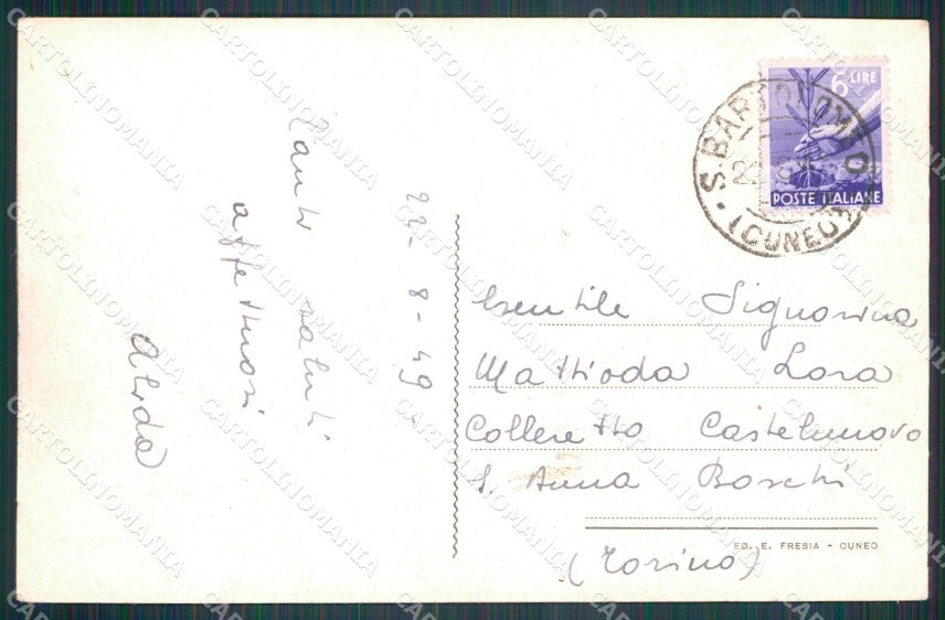 Cuneo Chiusa Pesio Certosa cartolina MT6379 – retro