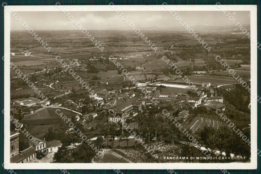 Cuneo Mondovì Carassone Foto cartolina MT6402 – fronte